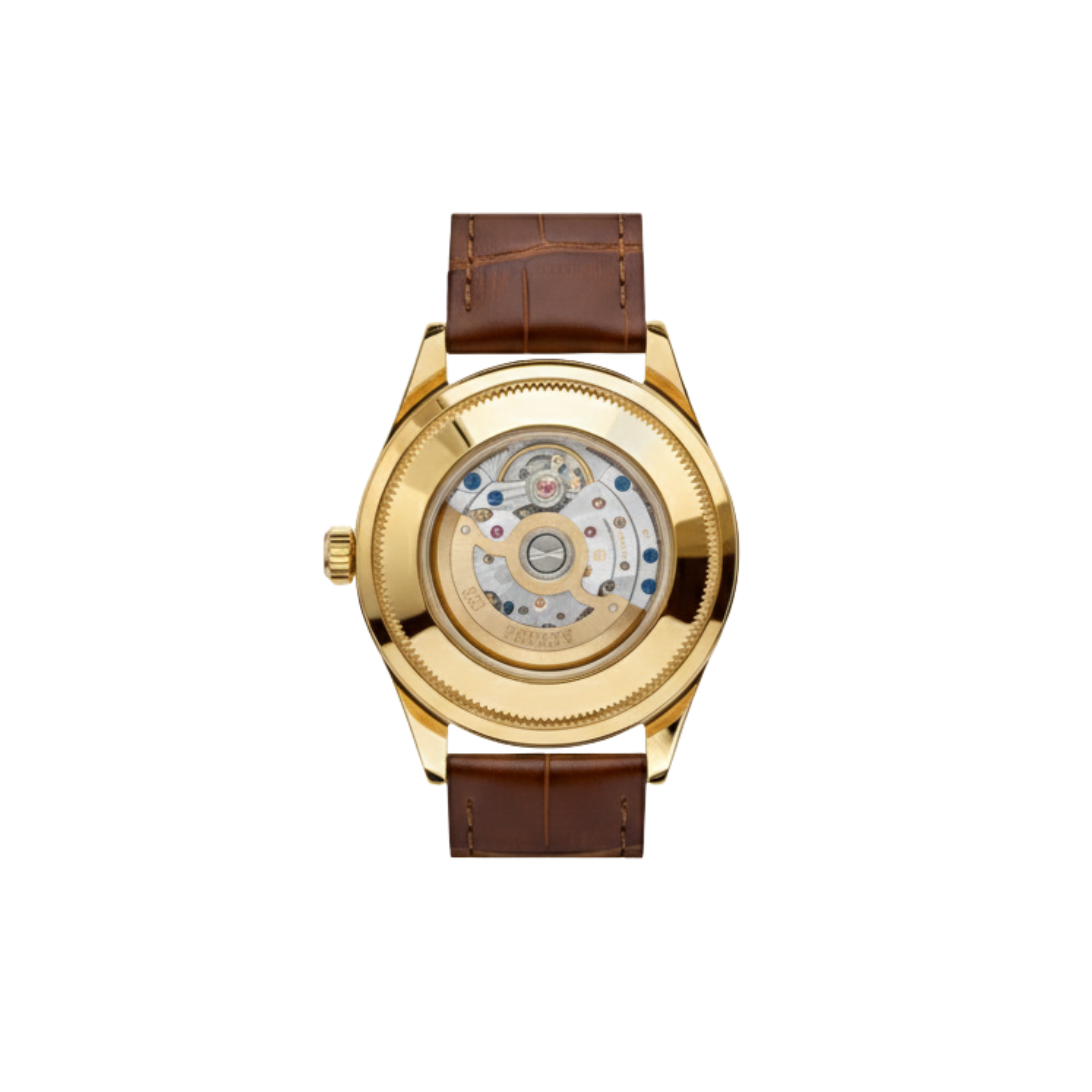 The Grand Legacy: Fluted Gold & Leather Heritage Edition