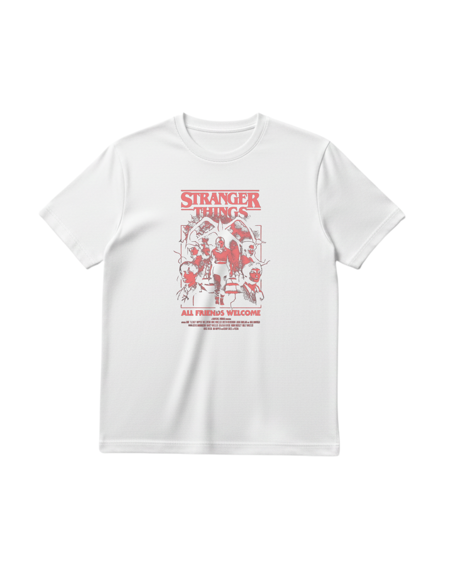Stranger Things Half Sleeve Tees