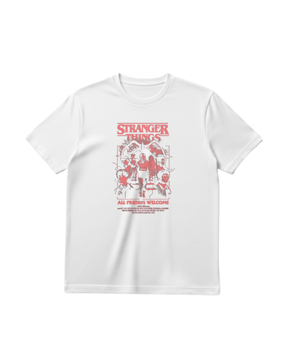 Stranger Things Half Sleeve Tees