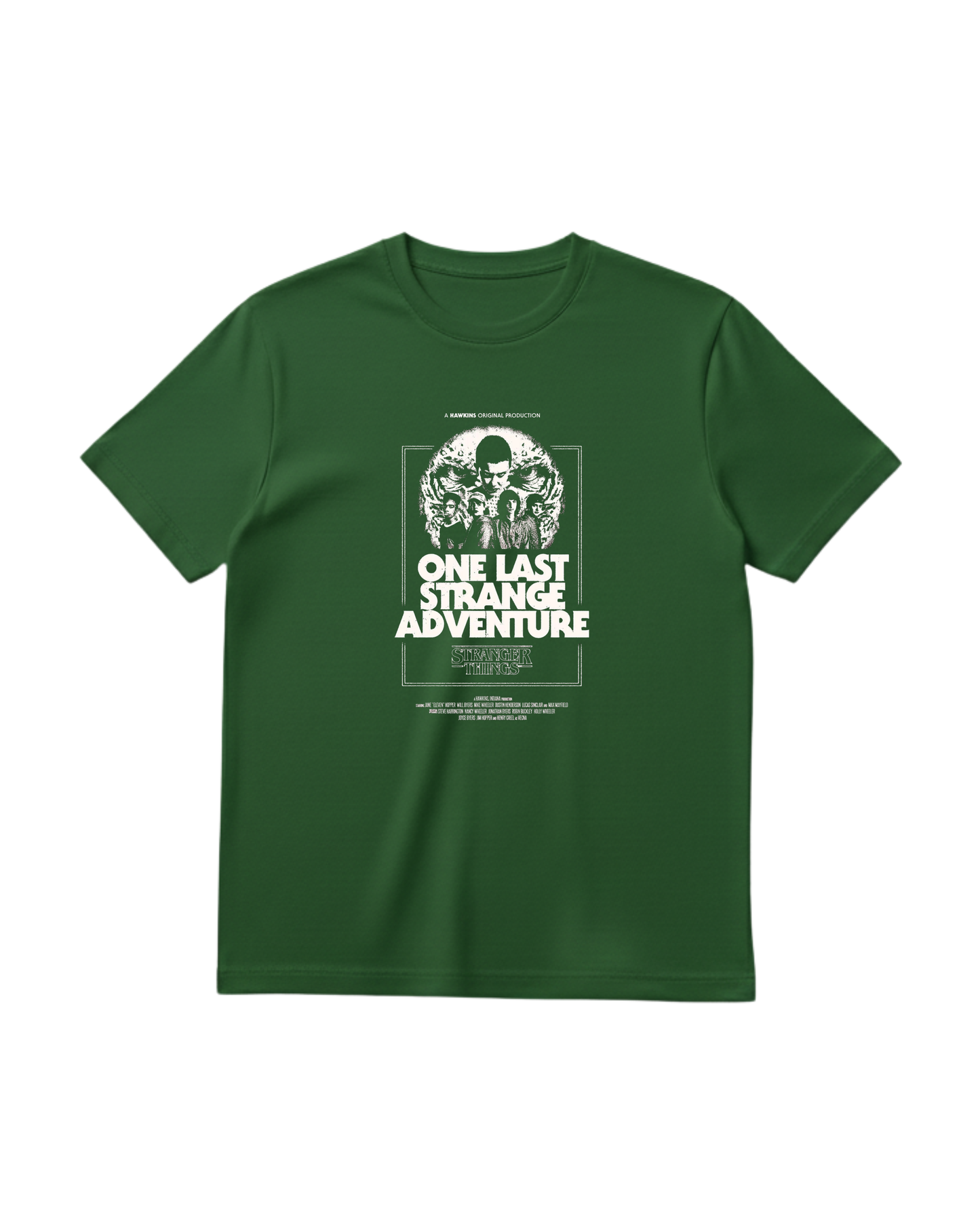 Stranger Things Half Sleeve Tees