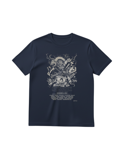 Stranger Things Half Sleeve Tees